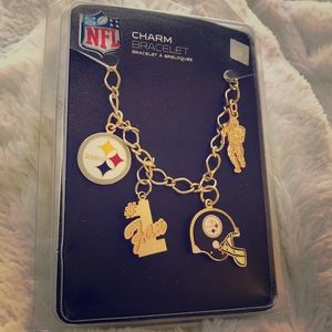 Steelers NFL Charm Bracelet
